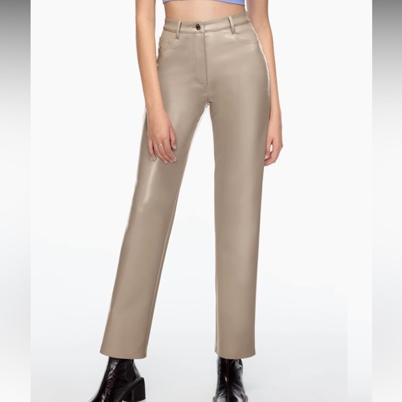 Melina Pants in Taupe Colour - Picture 1 of 5